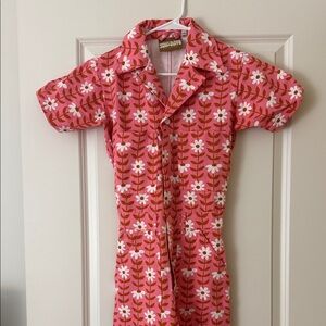 Big Bud Press Pink Floral Jumpsuit XXS